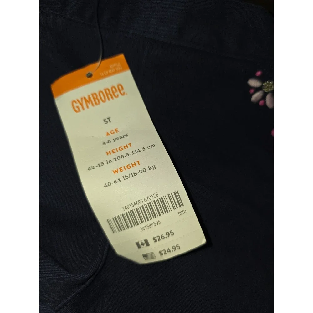 Gymboree spice market shorts size 5t nwt
